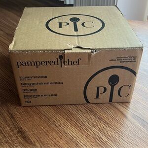 Pampered chef microwave pasta cooker